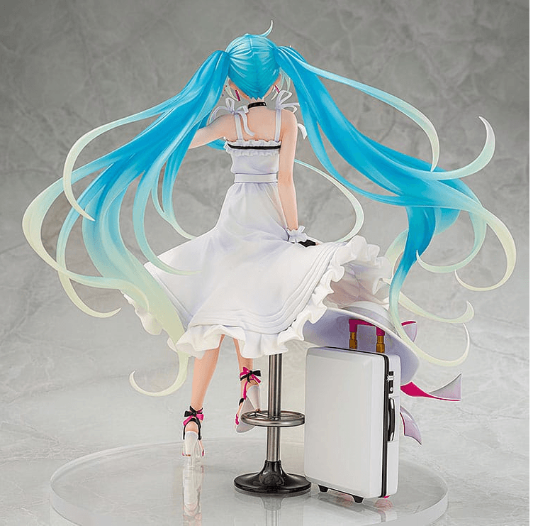 Wonderful Works Hatsune Miku Racing Miku 2021 Vacation Style PVC-Statue 1/7, 24 cm