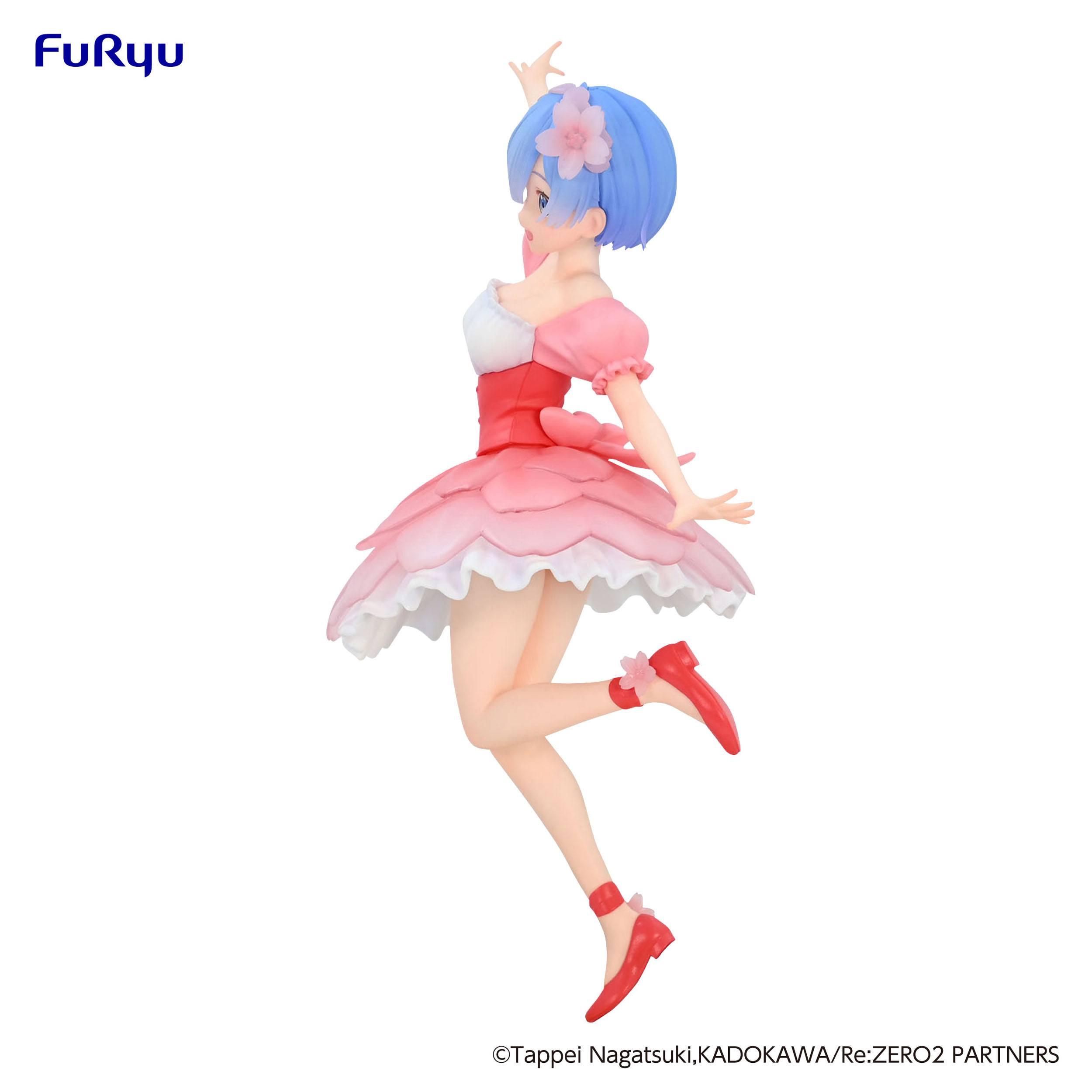 Produktbild Re: Zero Trio-Try-iT PVC Statue Rem /Cherry Blossoms 21 cm 2 von 11