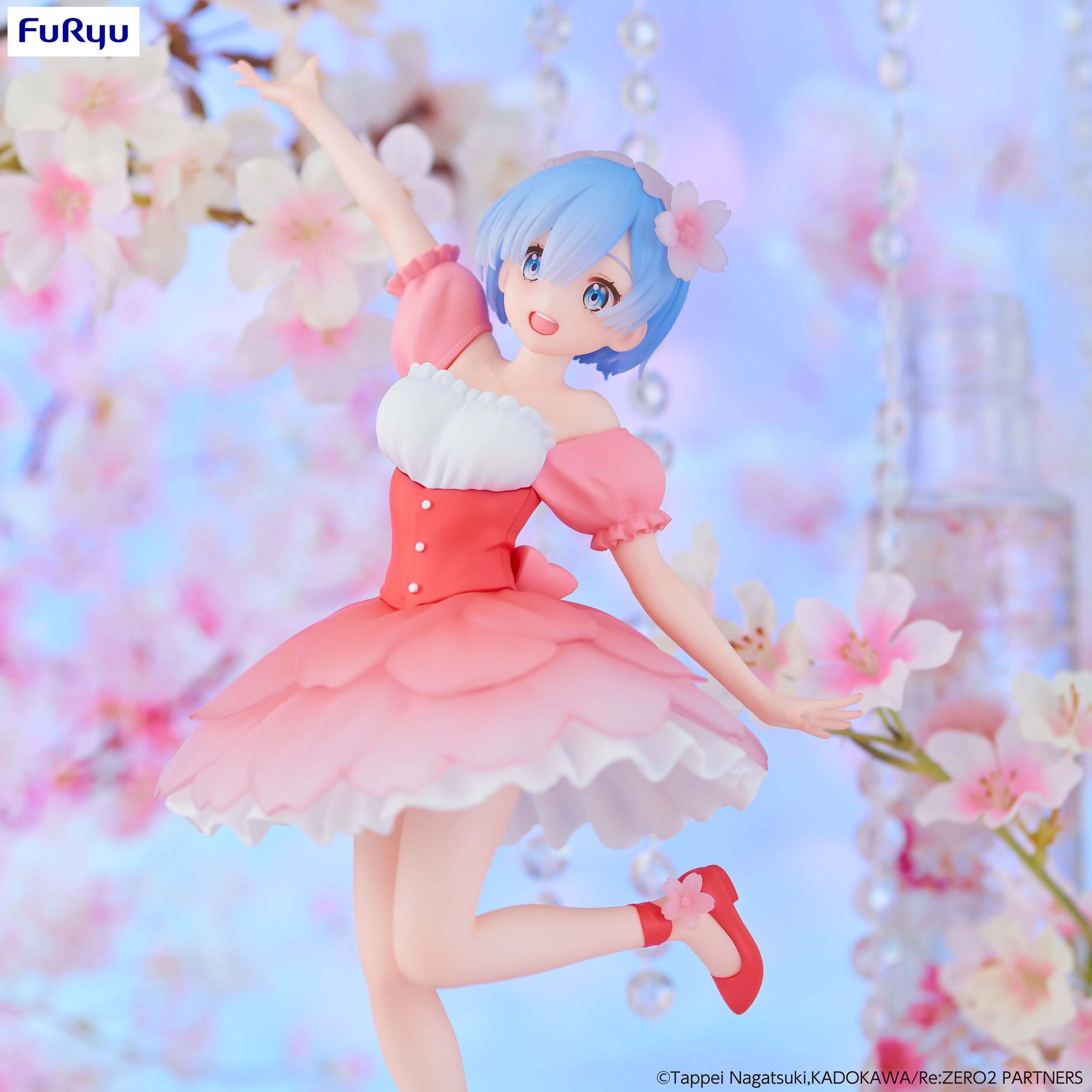 Produktbild Re: Zero Trio-Try-iT PVC Statue Rem /Cherry Blossoms 21 cm 5 von 11