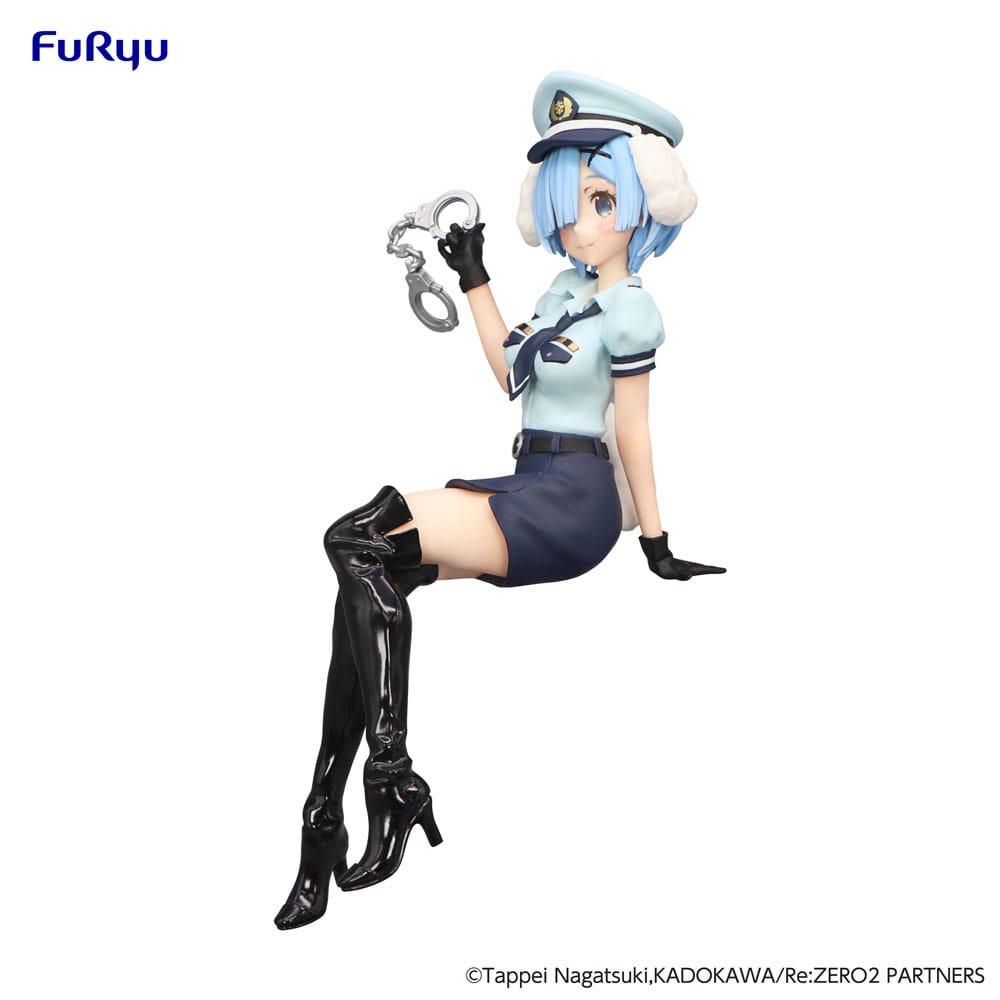 Produktbild Re:Zero Starting Life in Another World Noodle Stopper PVC Statue Rem Police Officer Cap with Dog Ears 14 cm 4 von 4