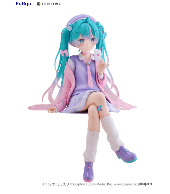 Hatsune Miku Tenitol Noodle Stopper PVC Statue Love Blazer 32 cm