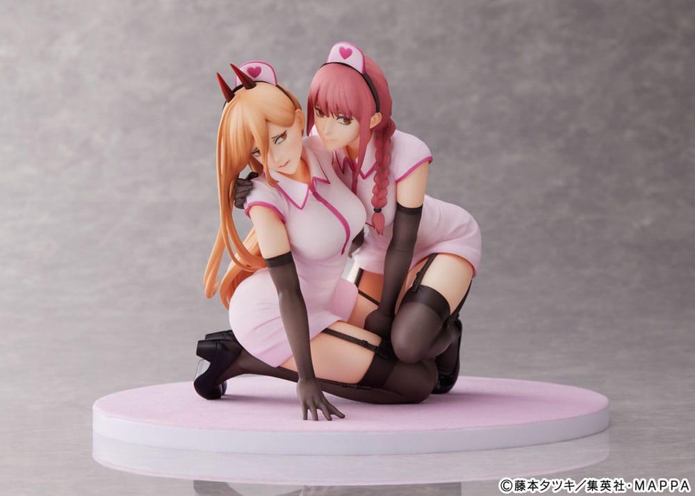 Produktbild Chainsaw Man PVC Statue 1/7 Power&Makima Nurse Ver. 14 cm 3 von 8