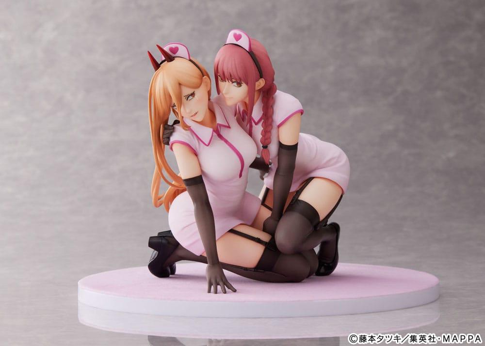 Produktbild Chainsaw Man PVC Statue 1/7 Power&Makima Nurse Ver. 14 cm 2 von 8