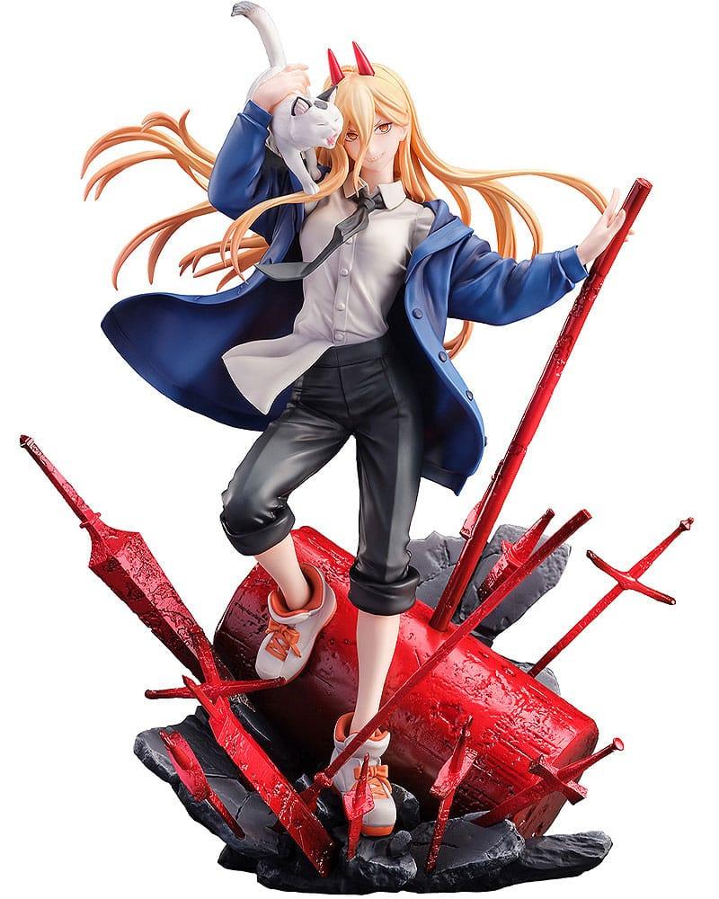 Chainsaw Man Statue 1/7 Power&Meowy 28 cm