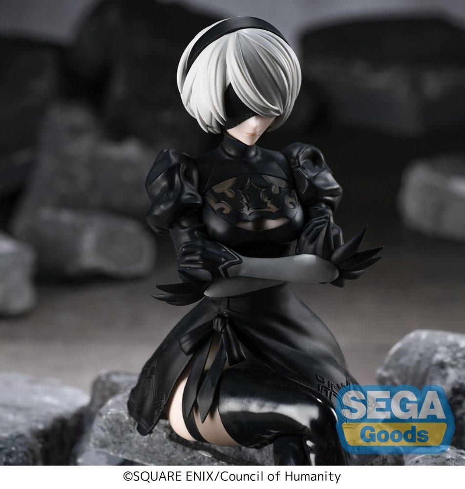 Produktbild NieR:Automata Ver1.1a PM Perching PVC Statue 2B 13 cm 2 von 9