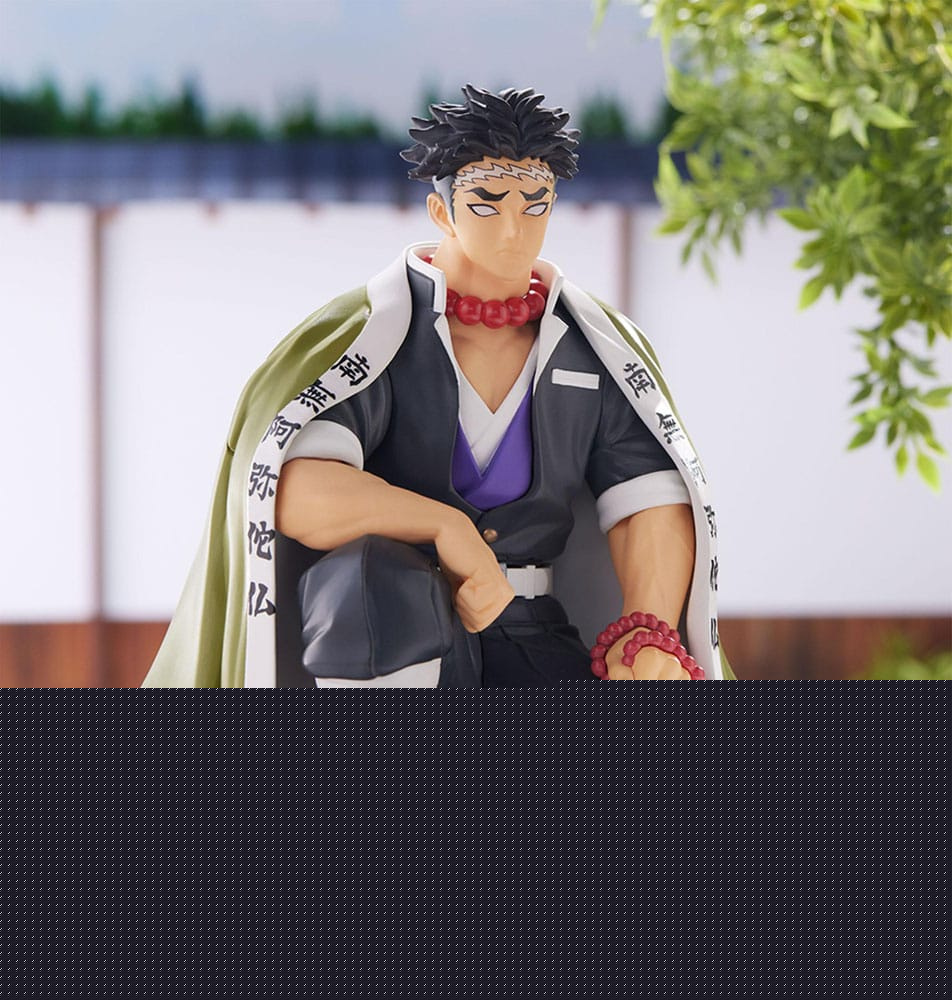 Produktbild Demon Slayer: Kimetsu no Yaiba PM Perching PVC Statue Gyomei Himejima Hashira Meeting (re-run) 15 cm 8 von 9
