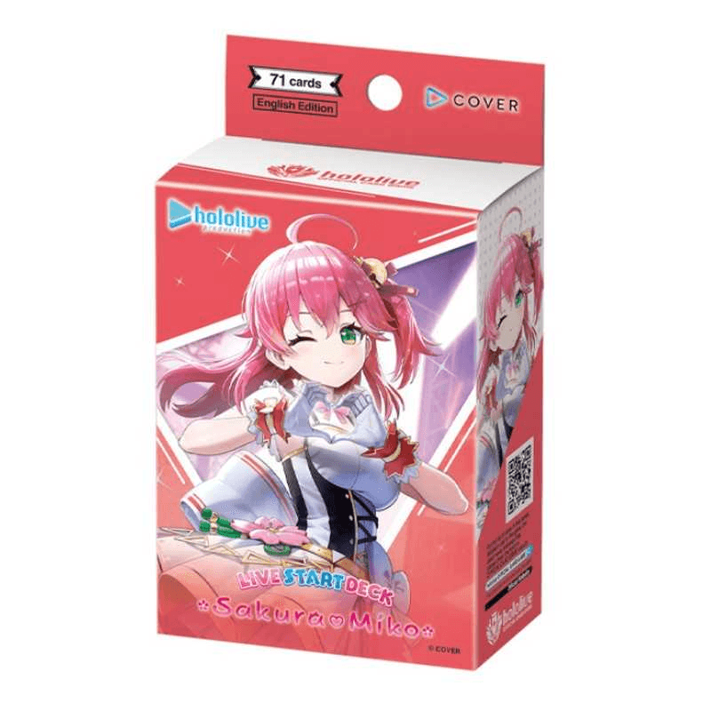 hololive Official Card Game Live Start Deck Sakura Miko Englisch