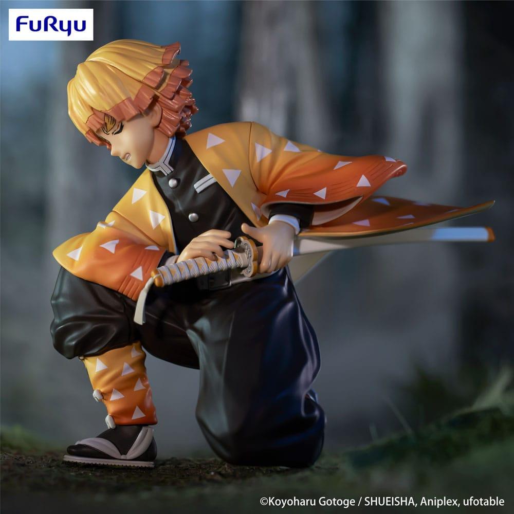 Produktbild Demon Slayer: Kimetsu no Yaiba Noodle Stopper PVC Statue Zenitsu Agatsuma 10 cm 4 von 5