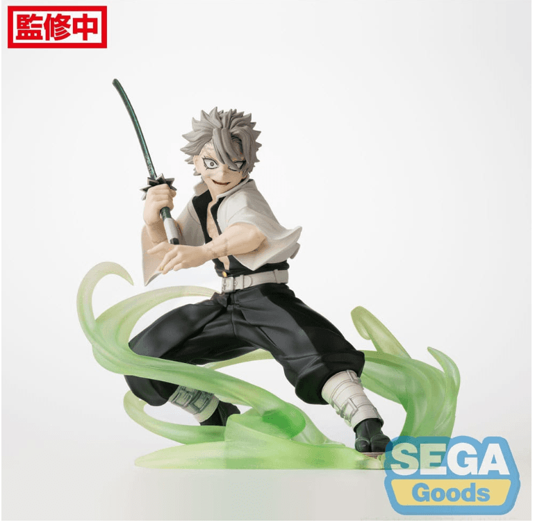 Demon Slayer: Kimetsu no Yaiba Xross Link Anime PVC Statue Sanemi Shinazugawa Hashira Training Arc 12 cm