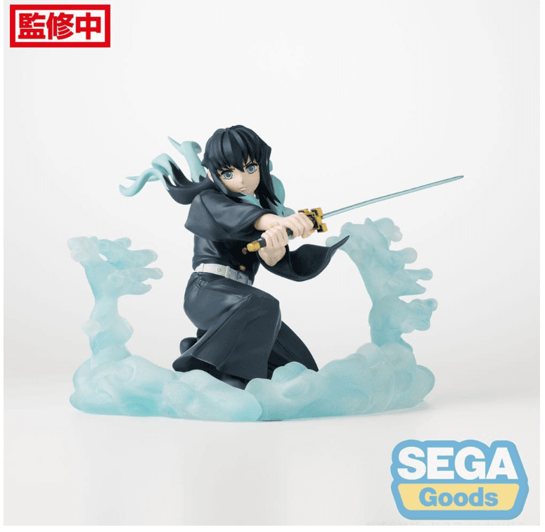 Demon Slayer: Kimetsu no Yaiba Xross Link Anime PVC Statue Muichiro Tokito Hashira Training Arc 11 cm