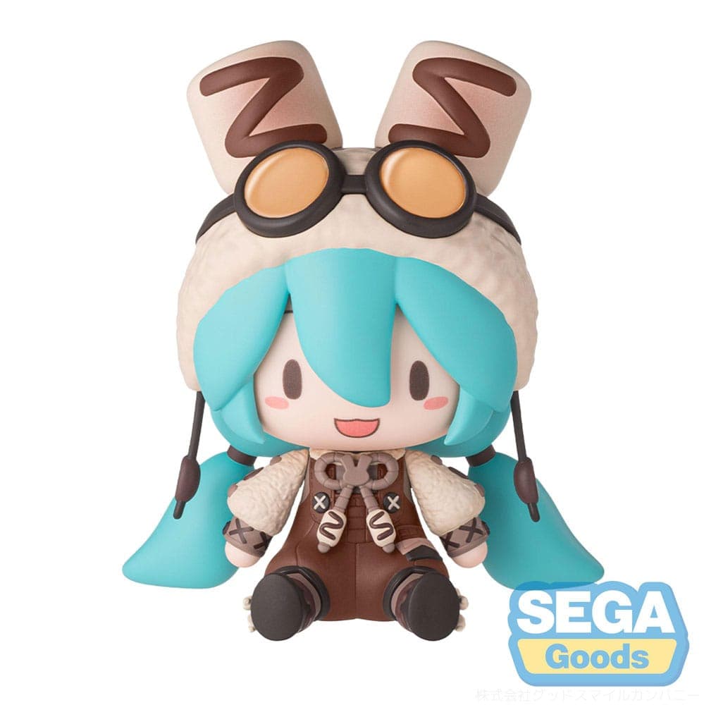 SEGA Hatsune Miku Marshmallow Hot Cocoa Fuwa Petit Figur 10 cm