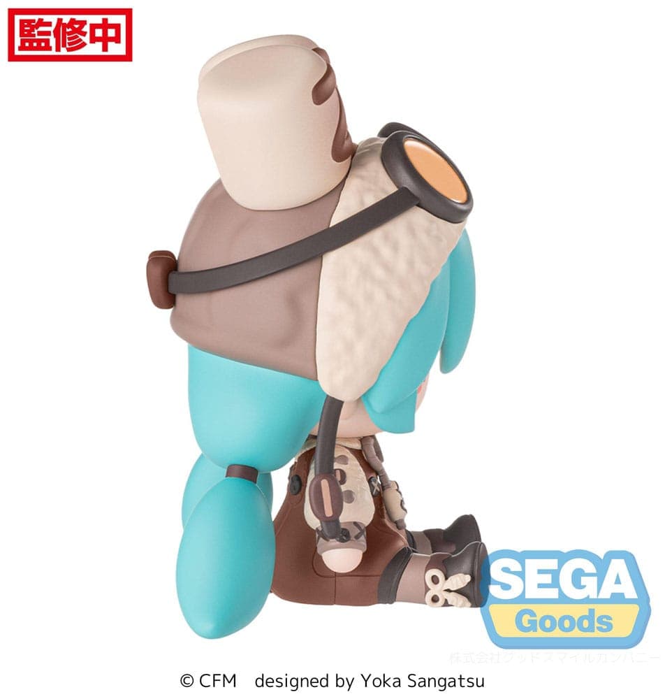 SEGA Hatsune Miku Marshmallow Hot Cocoa Fuwa Petit Figur 10 cm