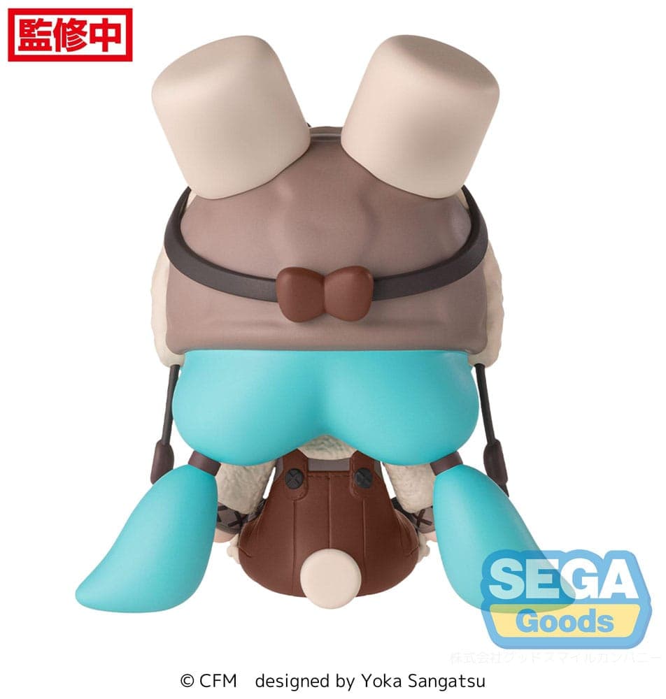SEGA Hatsune Miku Marshmallow Hot Cocoa Fuwa Petit Figur 10 cm