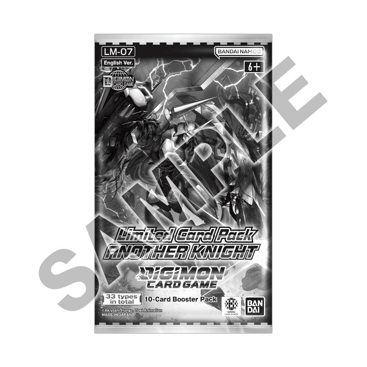 Digimon Card Game Limited Card Pack Another Knight – Boosterpack mit 10 Sammelkarten