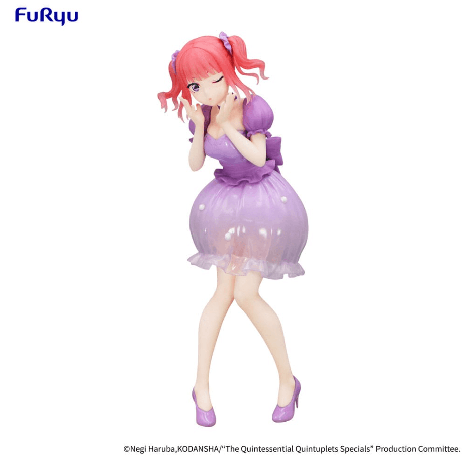 The Quintessential Quintuplets Trio-Try-iT PVC Statue Nakano Nino Pastel Dress Ver. 21 cm