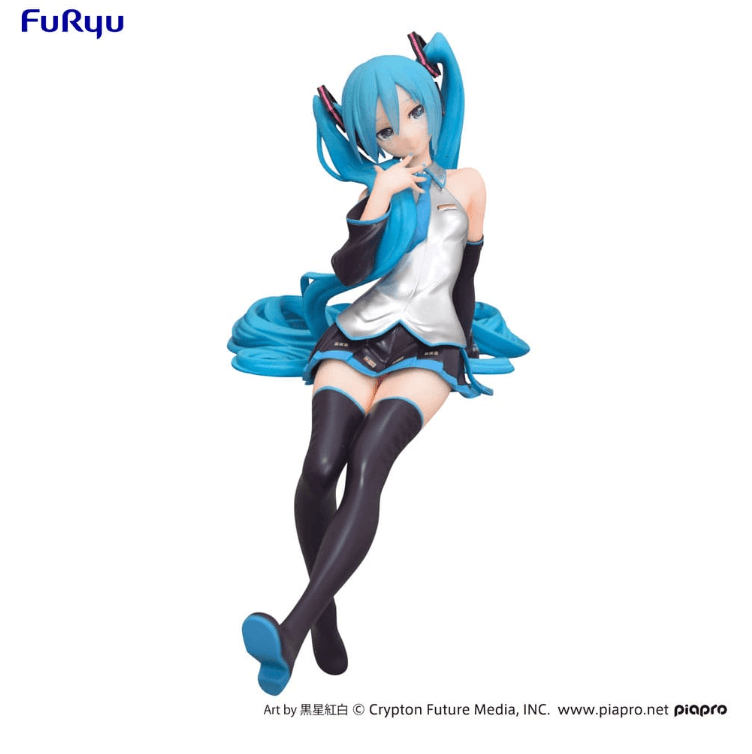 Hatsune Miku Noodle Stopper PVC Statue Kuroboshi Kouhaku Ver. (re-run) 14 cm
