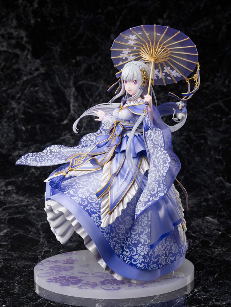 Produktbild Re:Zero Starting Life in Another World PVC Statue 1/7 Emilia Hanfu 25 cm 2 von 10
