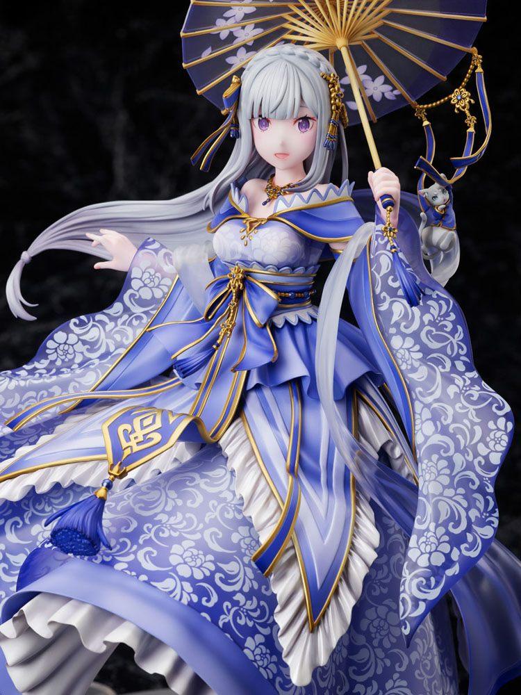 Produktbild Re:Zero Starting Life in Another World PVC Statue 1/7 Emilia Hanfu 25 cm 9 von 10