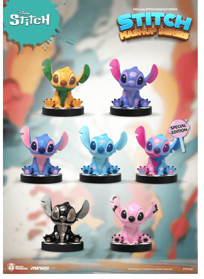 Lilo & Stitch Mini Egg Attack Blind Box Figur 10 cm Stitch Mashup Series 