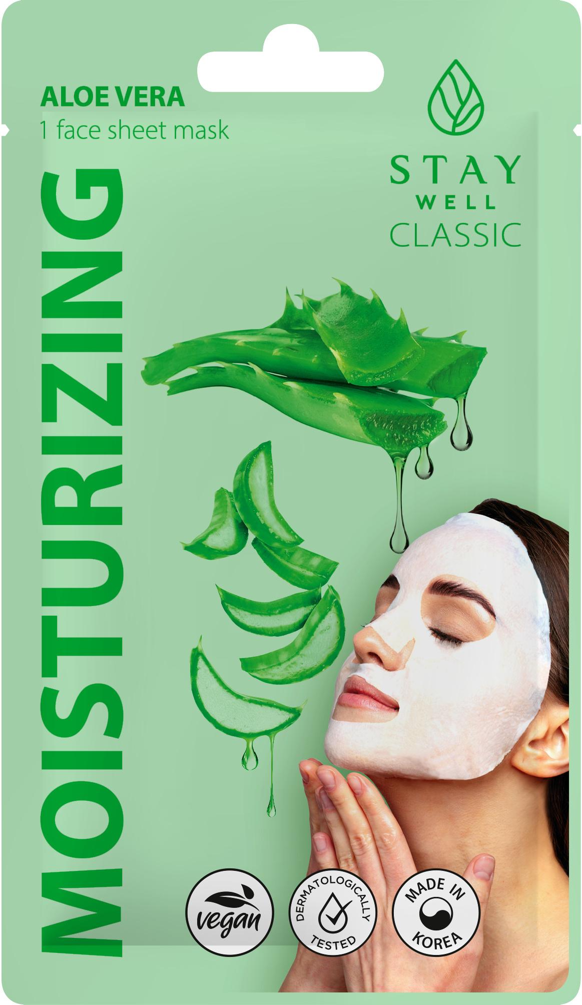 STAY WELL Classic sheet mask - ALOE Moisturizing