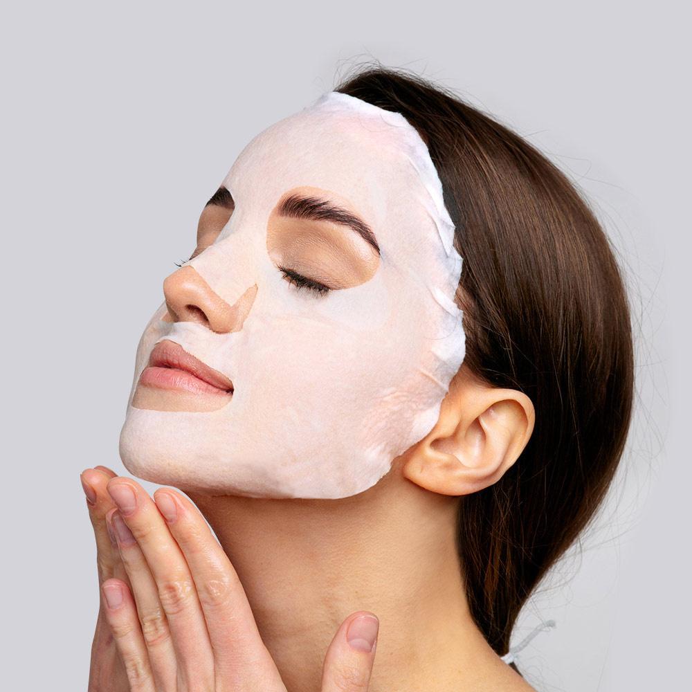 Produktbild STAY WELL Vegan sheet mask - PEACH 2 von 6