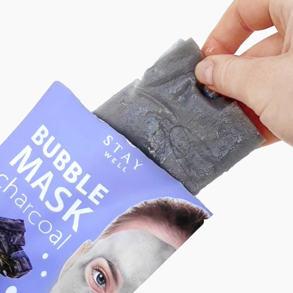 Produktbild STAY WELL Deep Cleansing Bubble Mask – CHARCOAL 7 von 7