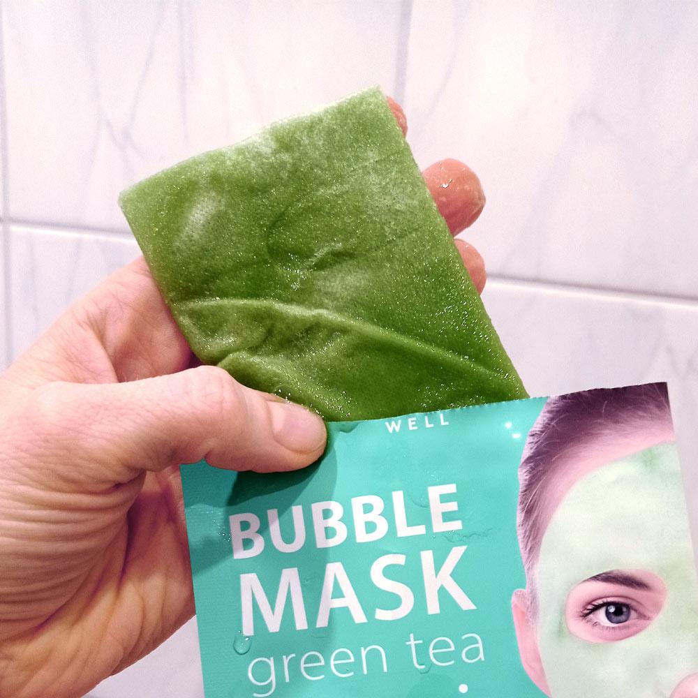Produktbild STAY WELL Deep Cleansing Bubble Mask – GREEN TEA 4 von 6