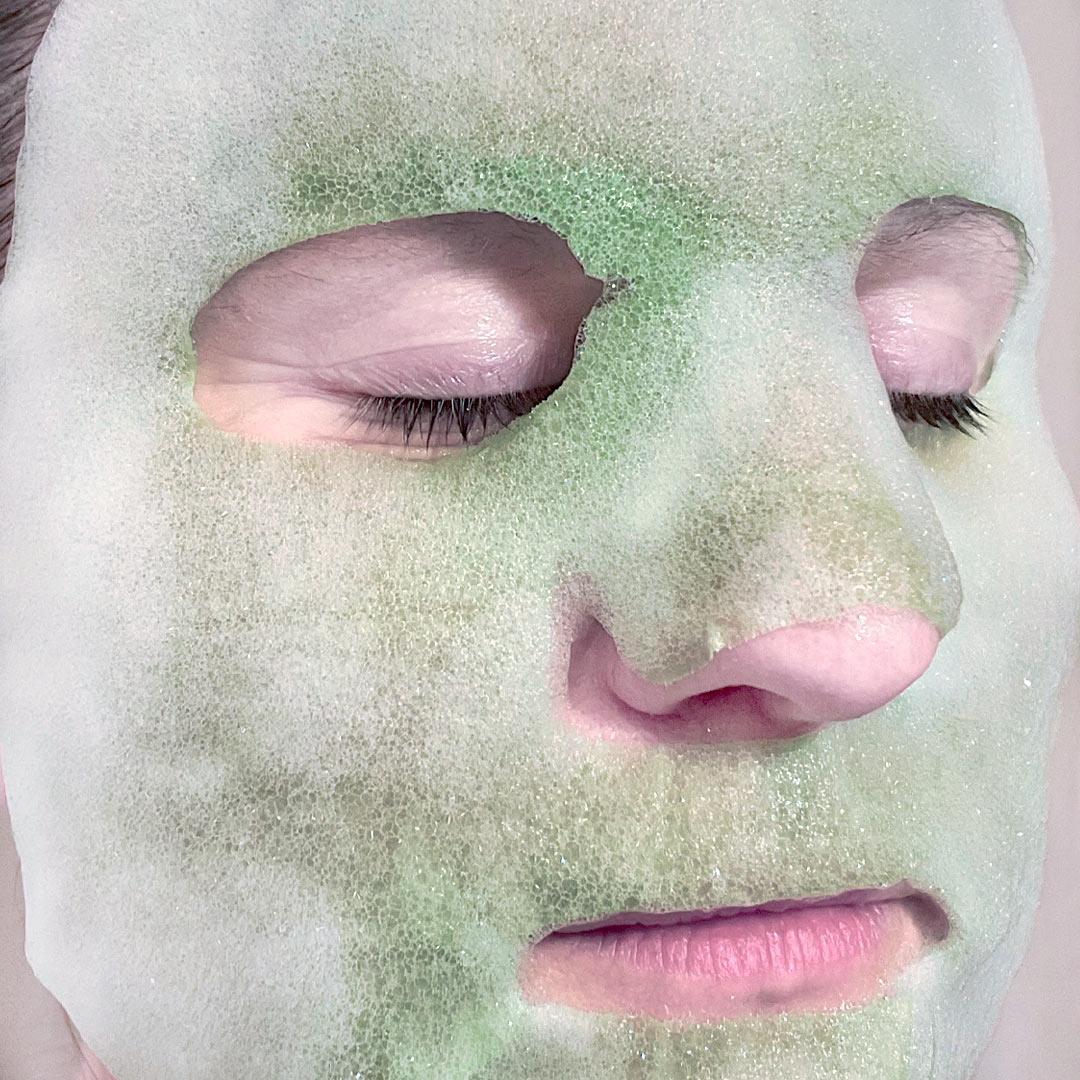 Produktbild STAY WELL Deep Cleansing Bubble Mask – GREEN TEA 6 von 6