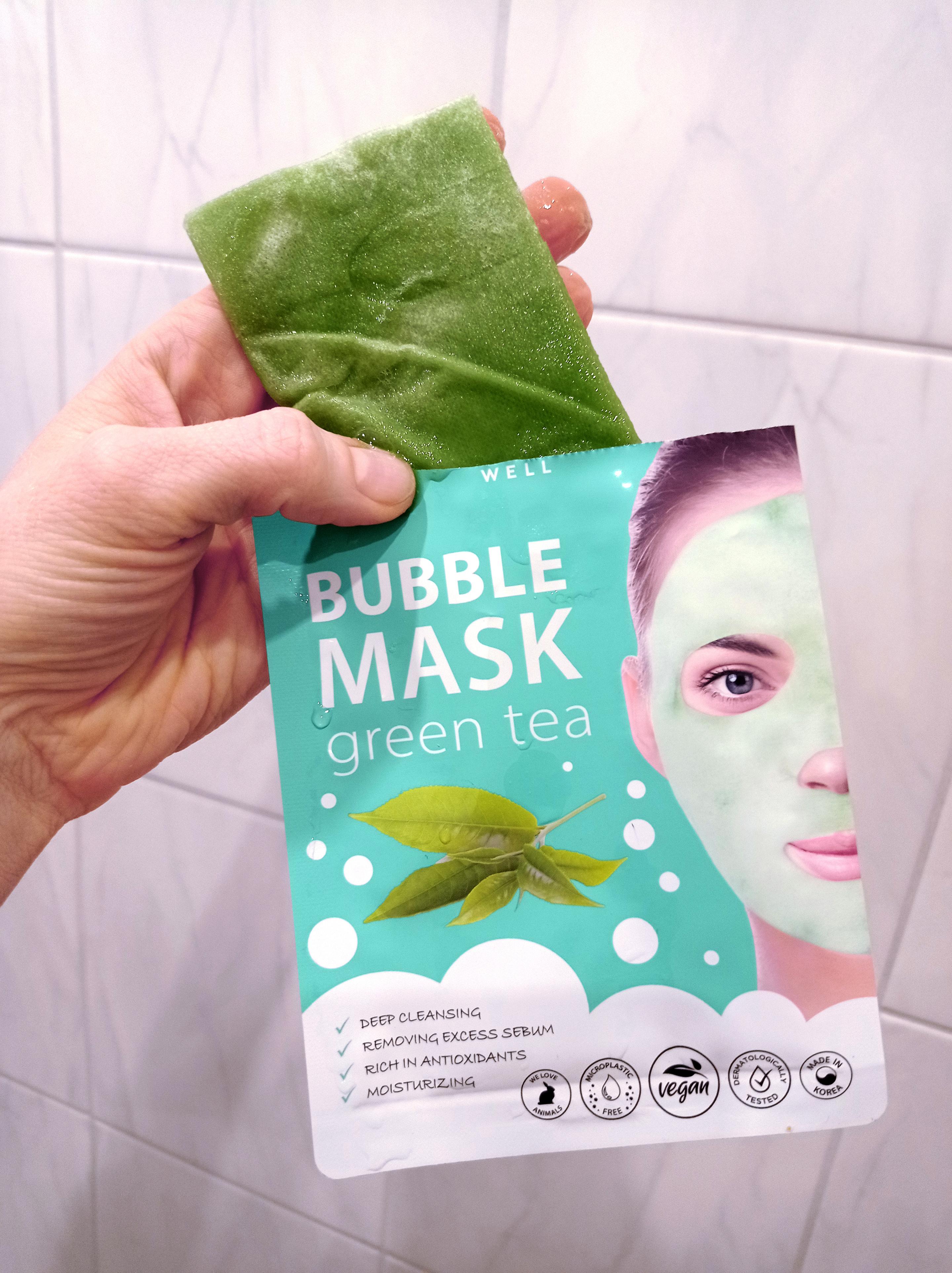 Produktbild STAY WELL Deep Cleansing Bubble Mask – GREEN TEA 3 von 6