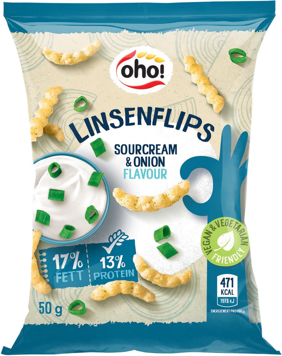 oho! Linsenflips Sour Cream Onion