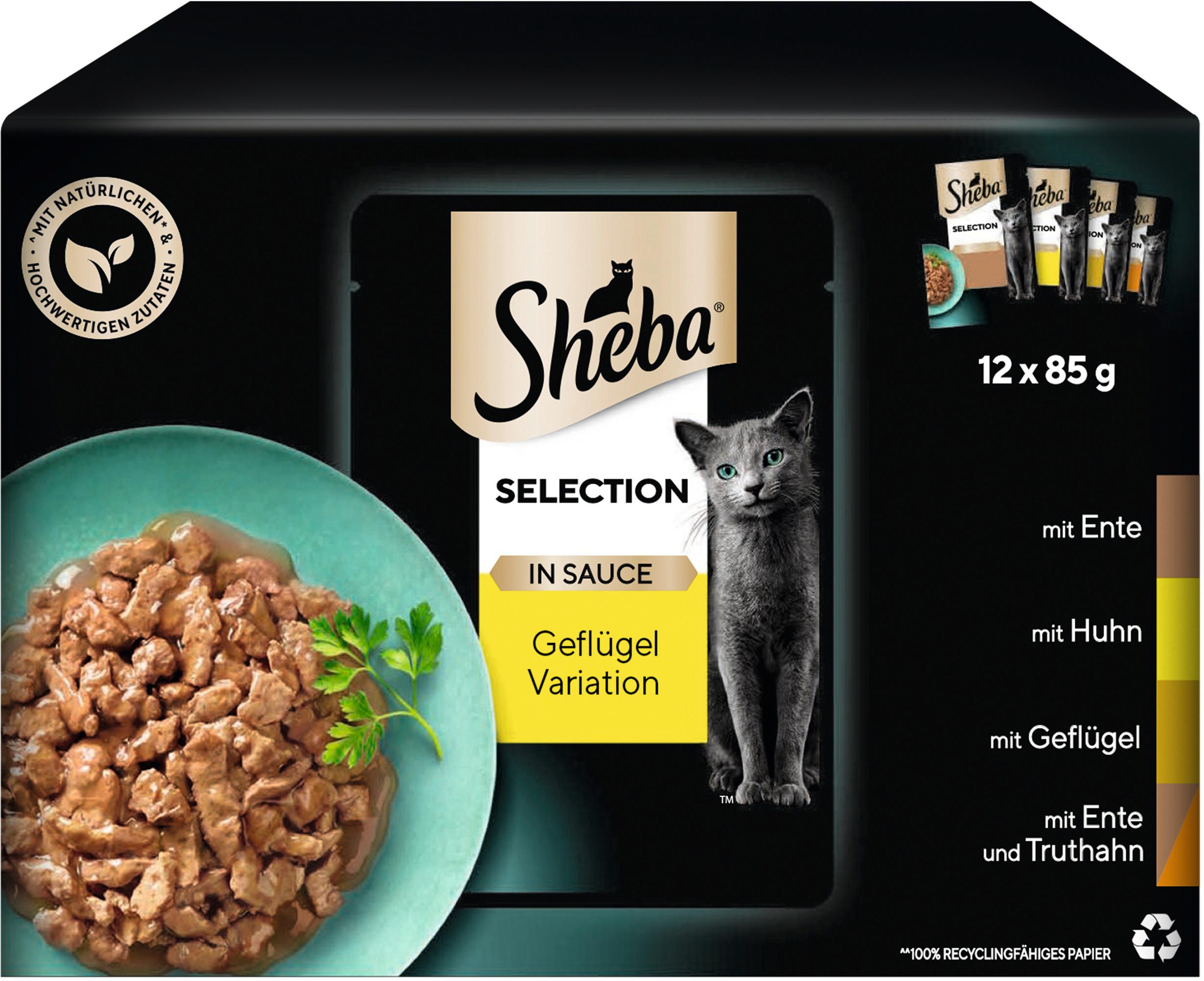 Produktbild SHEBA® Selection in Sauce Geflügel Variation Portionsbeutel 12x85g 6 von 16