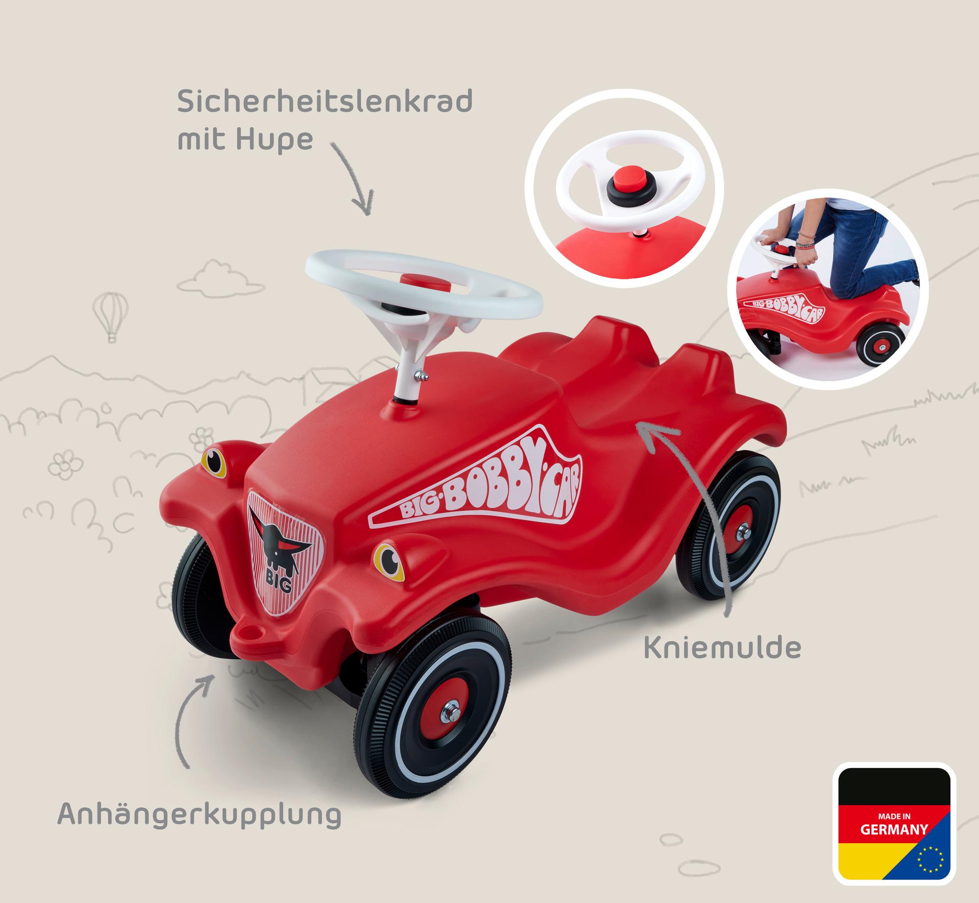 Produktbild BIG - Bobby Car Classic rot 6 von 7