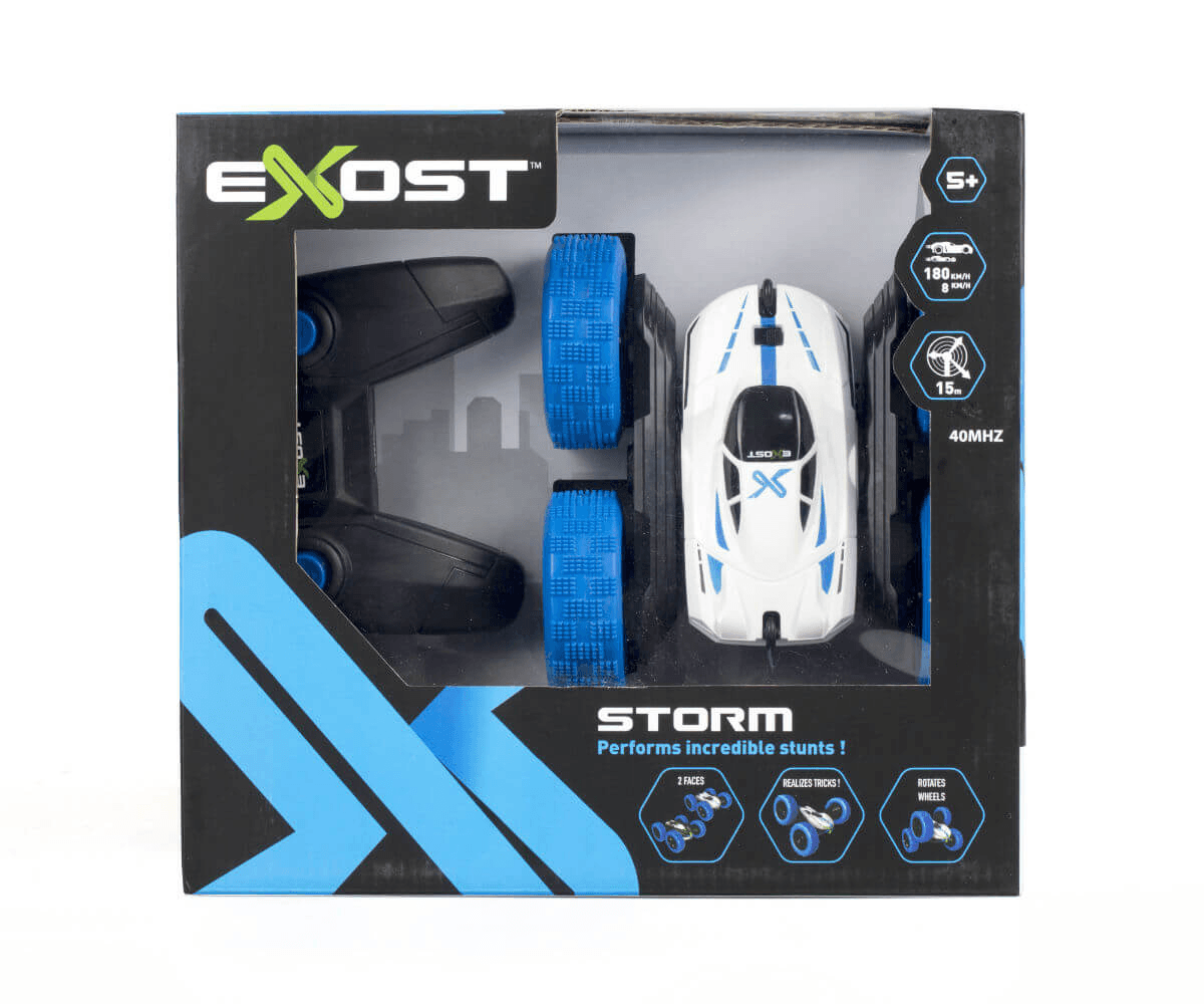 EXOST Storm RC-Stuntfahrzeug 1:18 mit beweglichen Achsen