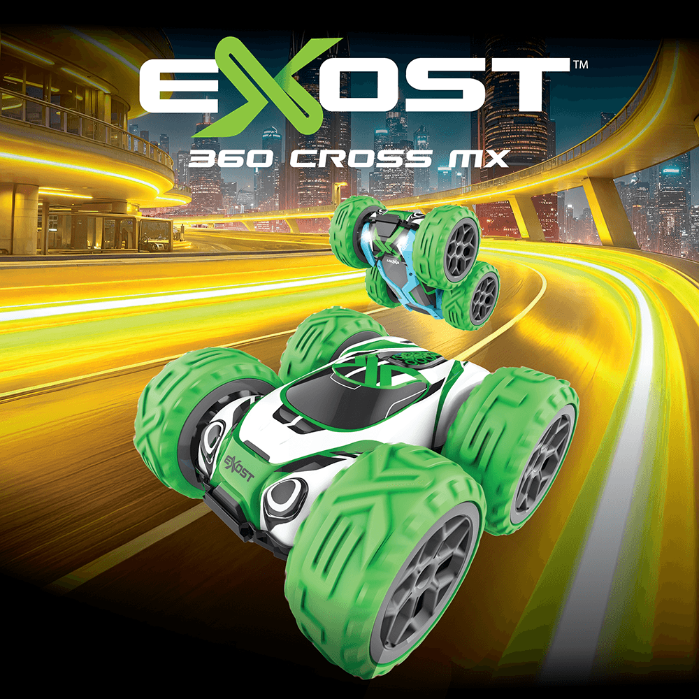 Exost 360 Cross RC-Stuntauto 1:20, 2,4 GHz, farblich sortiert