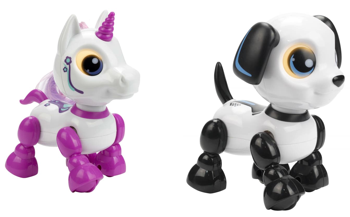 SILVERLIT 88523 - ROBO HEADS UP - Hund und Einhorn, 1 Sück, sortiert