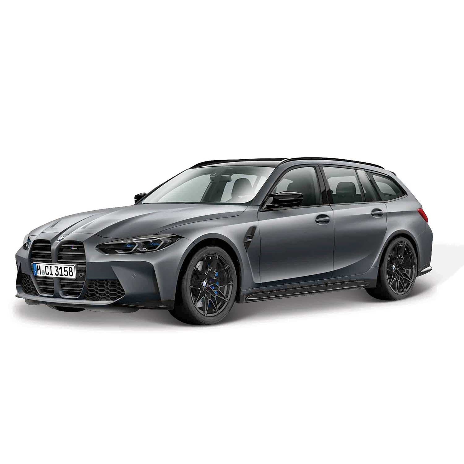 Bburago - 1:24 BMW M3 Touring 23, grau