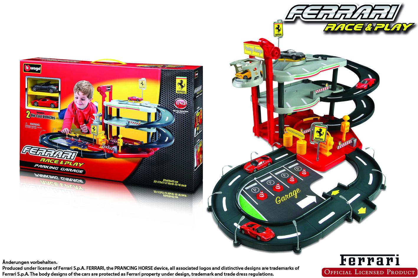 Produktbild Bburago - Ferrari Parkgarage, Garage, Parkhaus 5 von 6