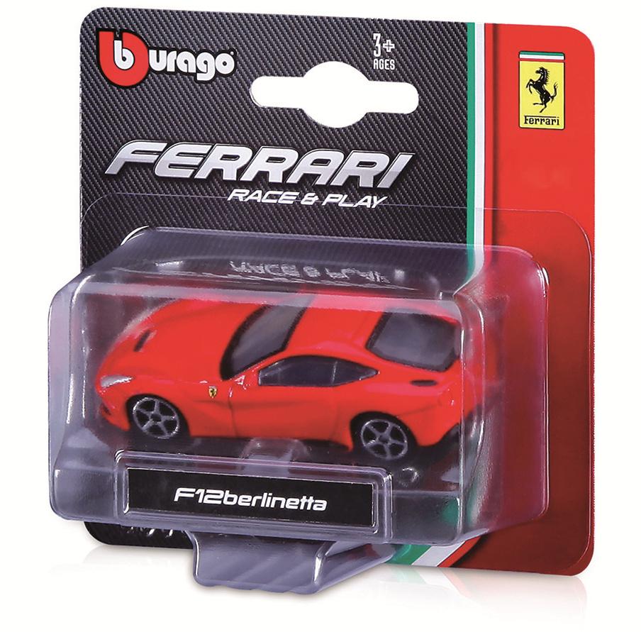 Bburago - 1:64 FERRARI Race&Play
