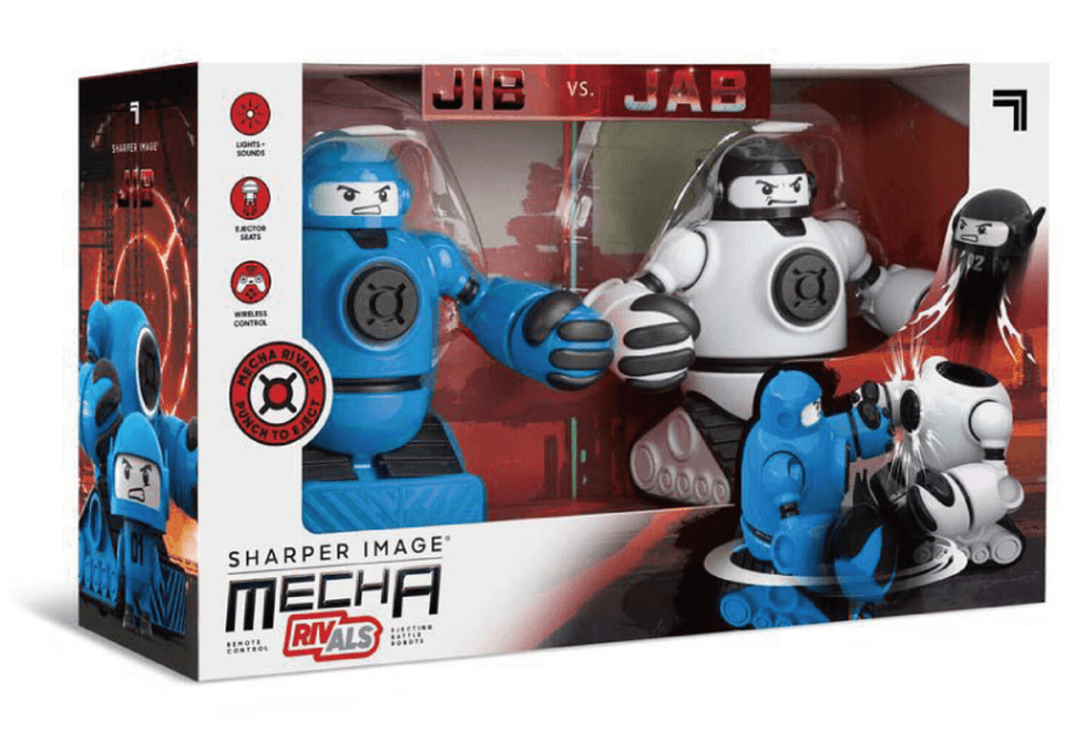 Sharper Image – RC Mecha Rivals 2er-Set | Ferngesteuerte Kampfroboter mit Licht & Sound