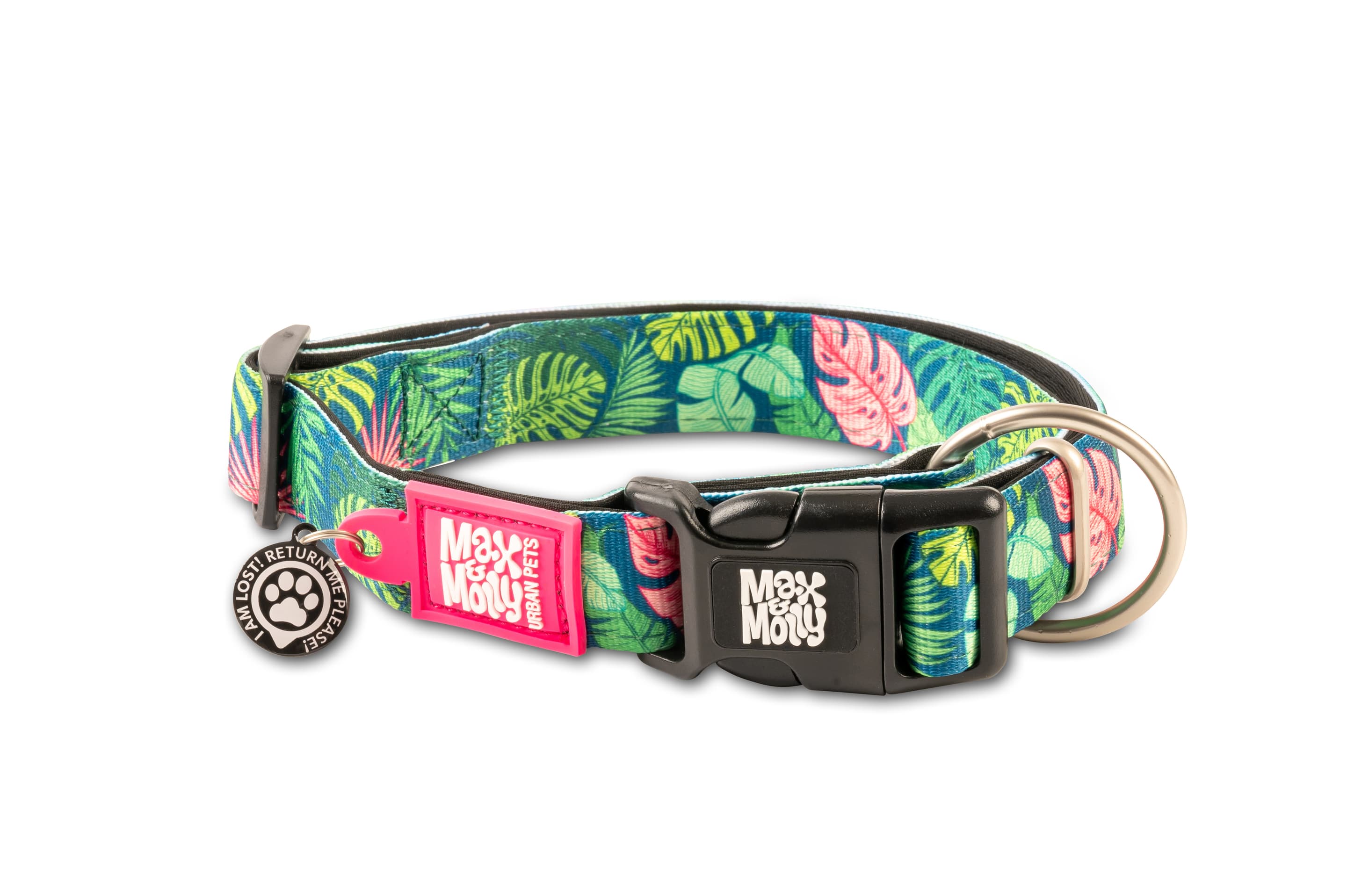 Max&Molly Smart ID Halsband Tropical/S