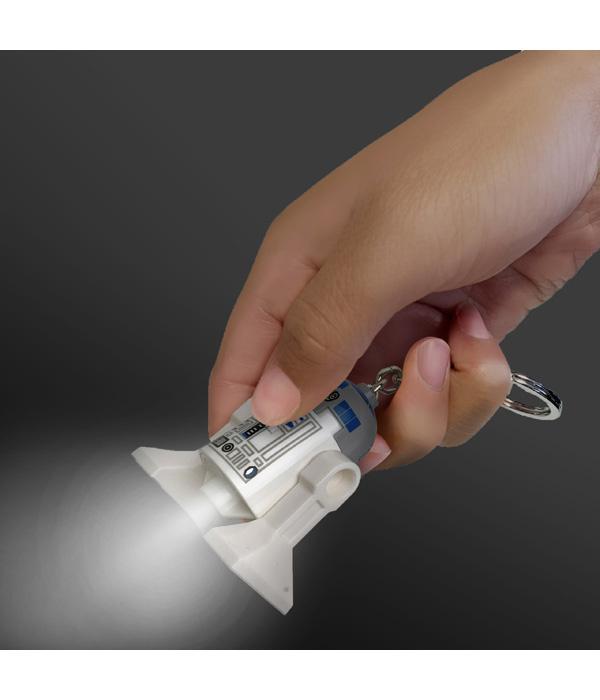 Produktbild Joy Toy - LEGO Star Wars - R2D2 Schlüsselanhänger mit Taschenlampe 2 von 2
