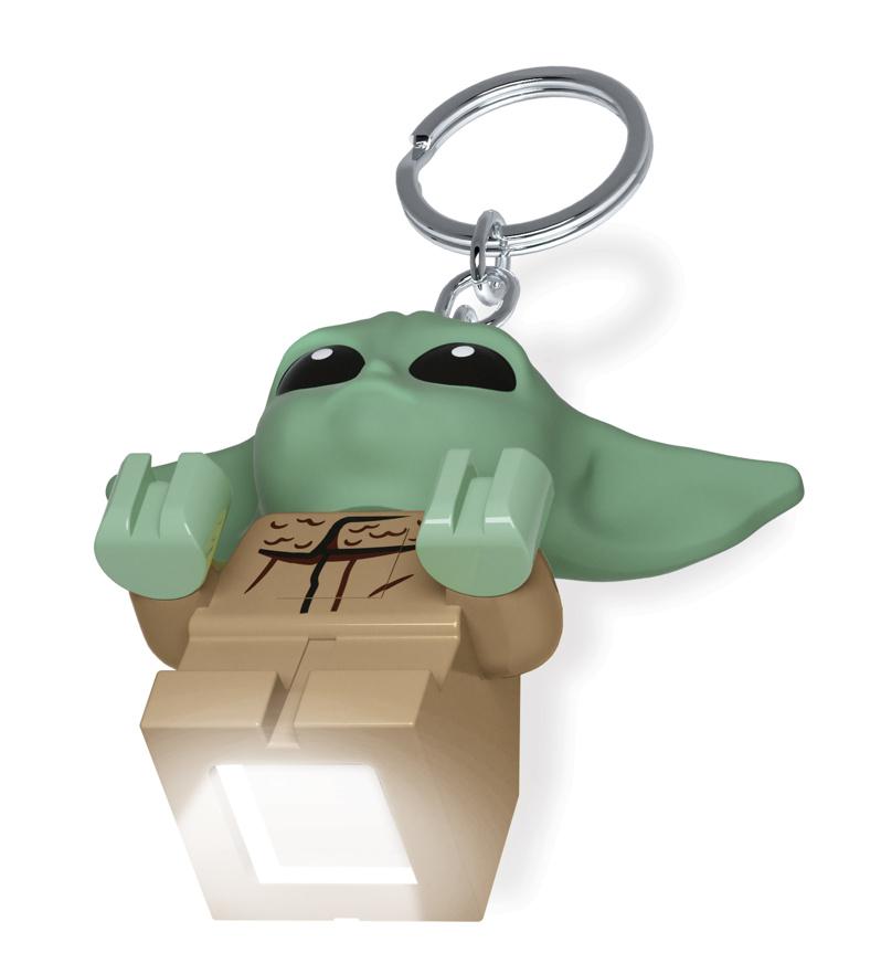 Produktbild LEGO Star Wars – Baby Yoda Schlüsselanhänger mit Taschenlampe 6 cm in Geschenkpackung 2 von 4