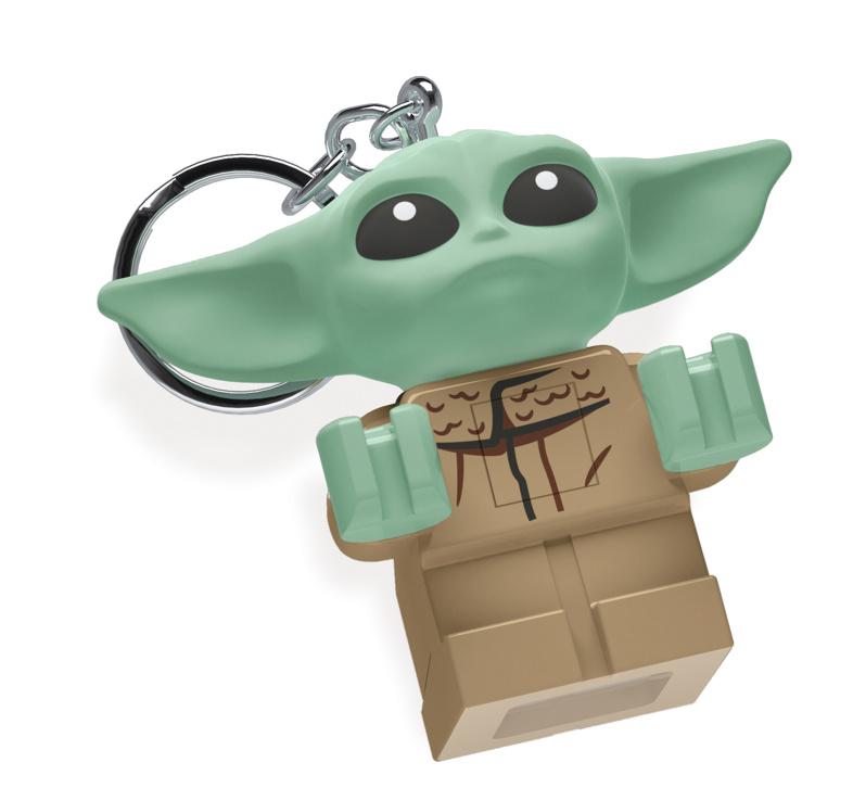 Produktbild LEGO Star Wars – Baby Yoda Schlüsselanhänger mit Taschenlampe 6 cm in Geschenkpackung 4 von 4