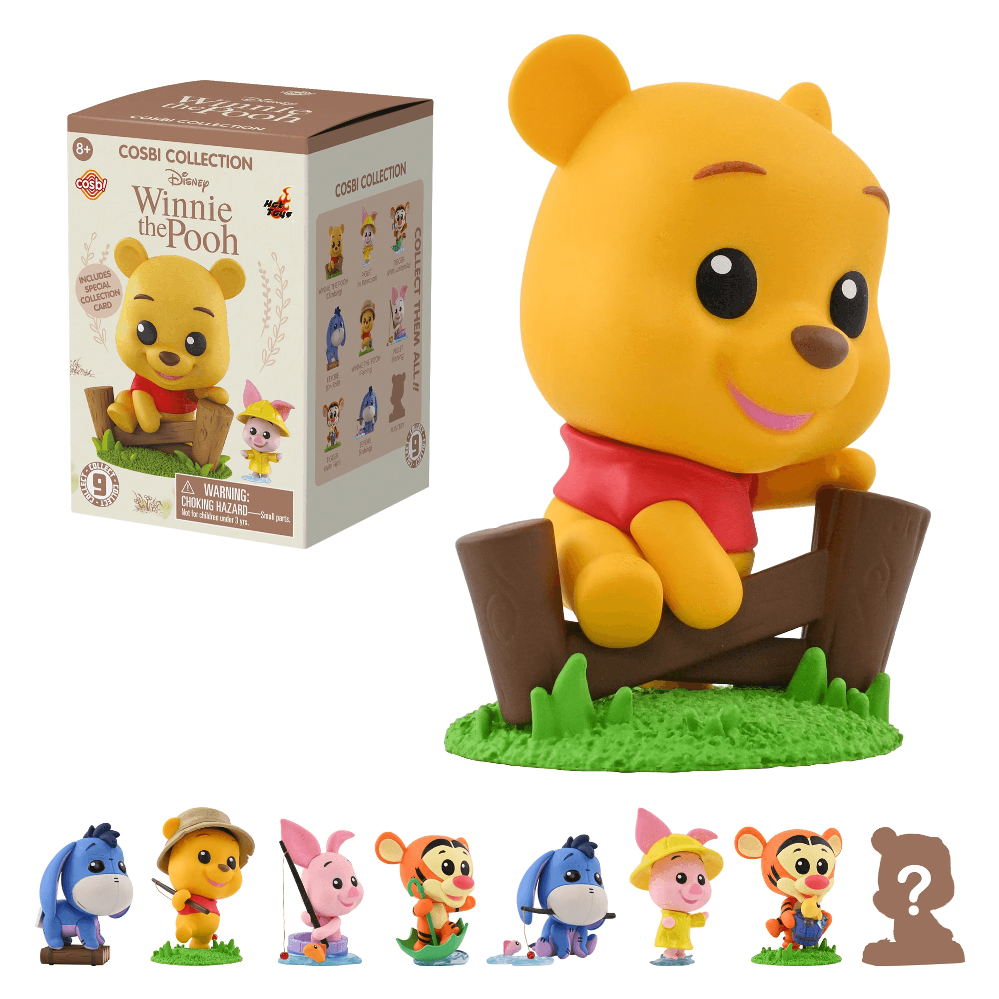 YuMe Disney Winnie Puuh Cosbi Sammelfigur 7–9 cm Blind Box, sortiert