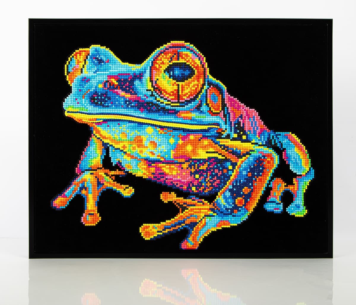 DIAMOND DOTZ - Diamond Painting Neon Baumfrosch
