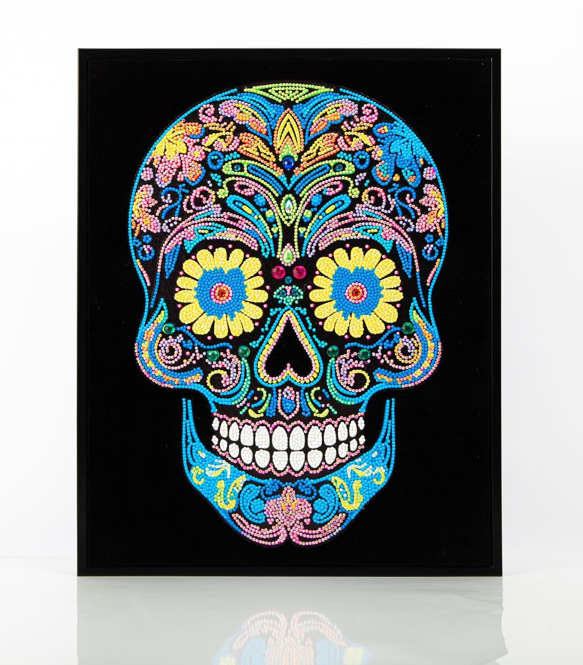 DIAMOND DOTZ - Diamond Painting Neon Totenkopf