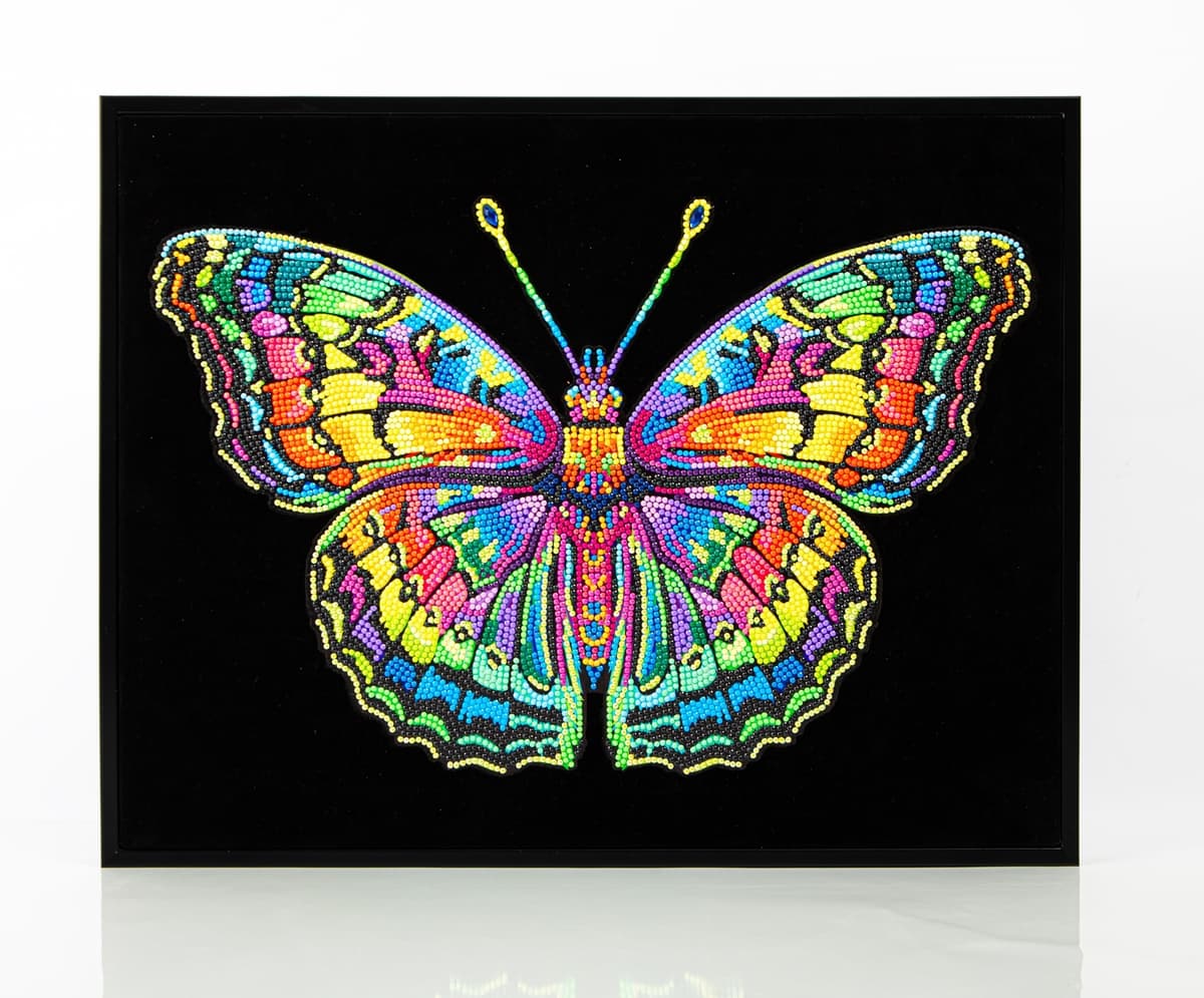 DIAMOND DOTZ - Diamond Painting Neon Schmetterling