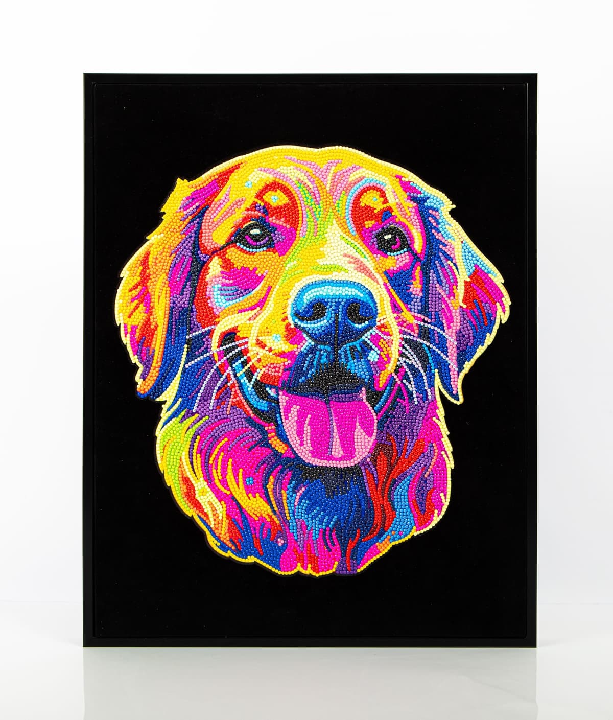 DIAMOND DOTZ - Diamond Painting Neon Golden Retriever