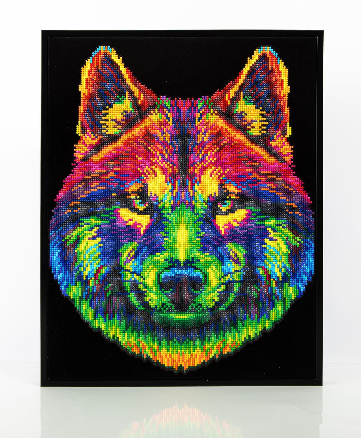 DIAMOND DOTZ - Diamond Painting Neon Wolf