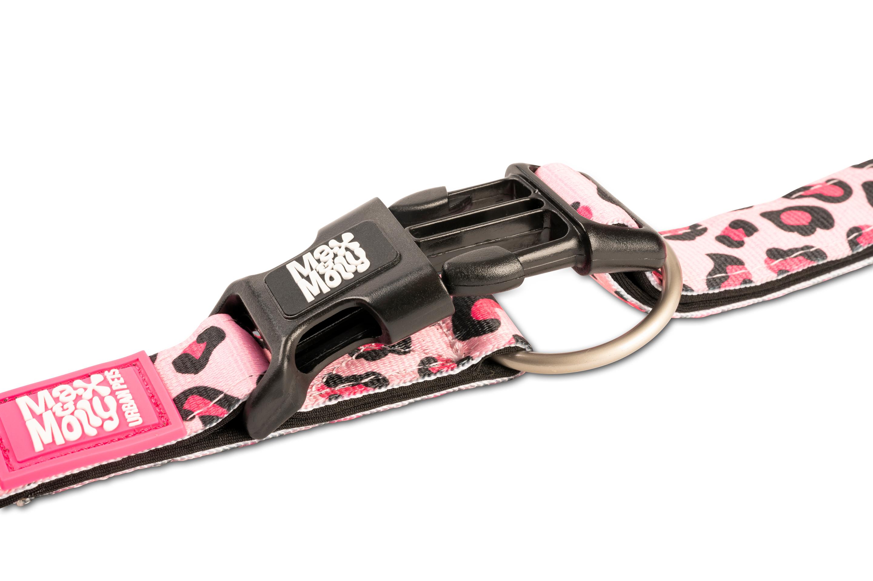 Produktbild Max&Molly Smart ID Halsband Leopard Pink/S 8 von 10